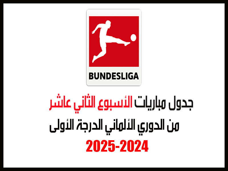 الأسبوع 12 من الدوري الألماني 2024-2025